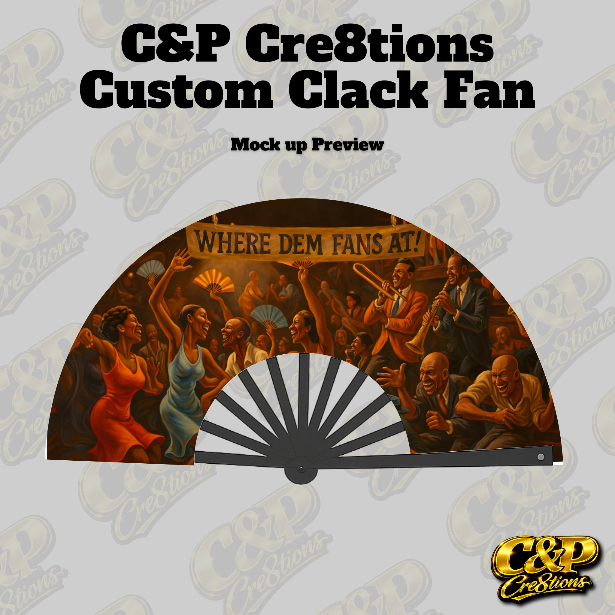 Old School Where Dem Fans Out Clack Fan