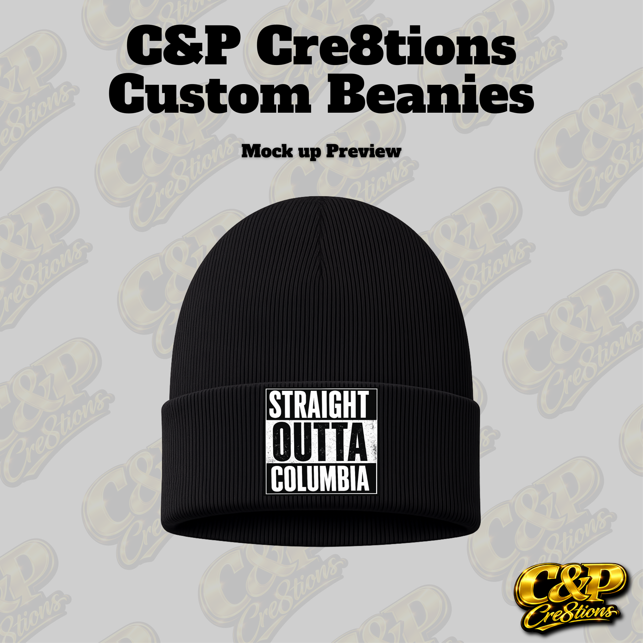 Straight Out Of Columbia Beanie