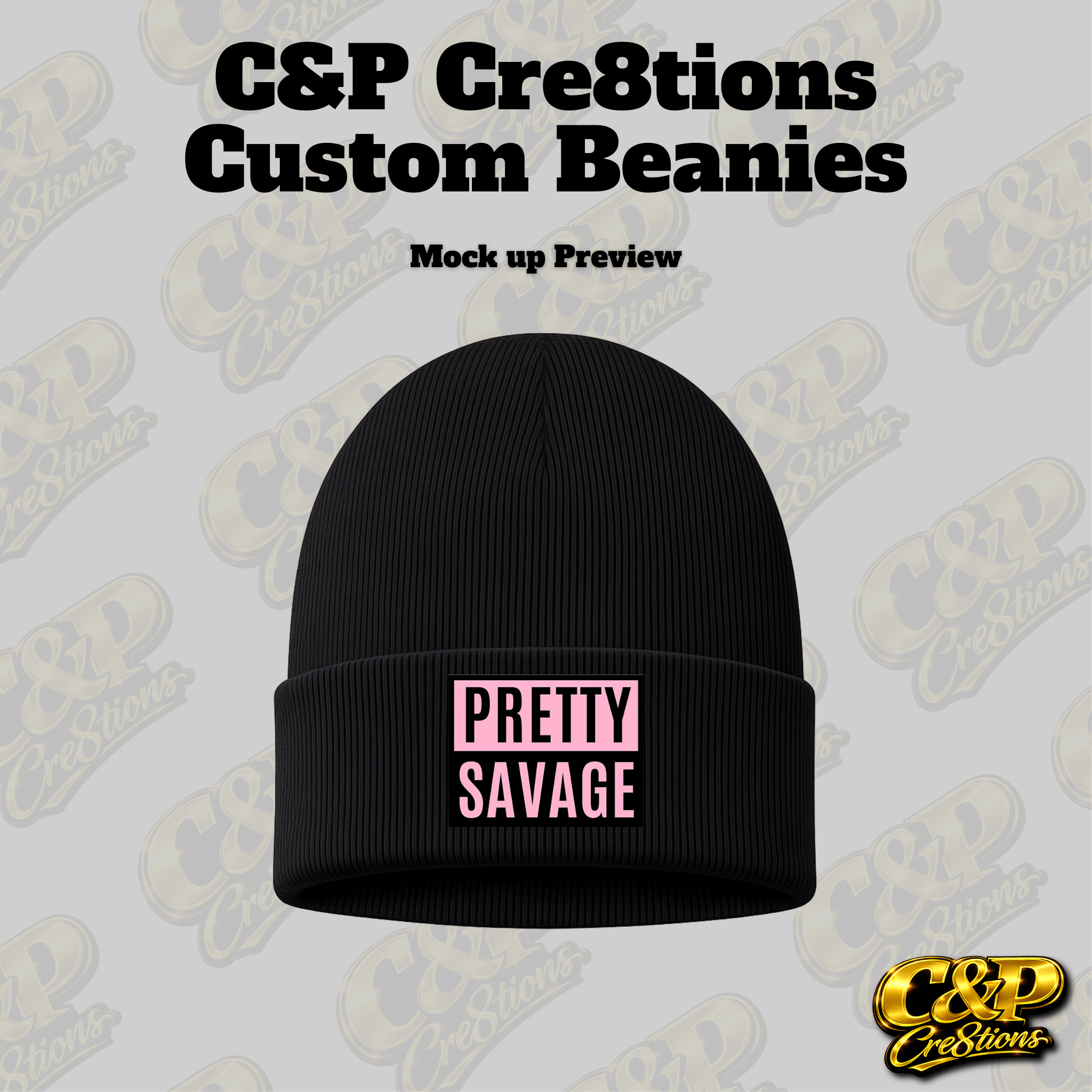 Pretty Savage Beanie