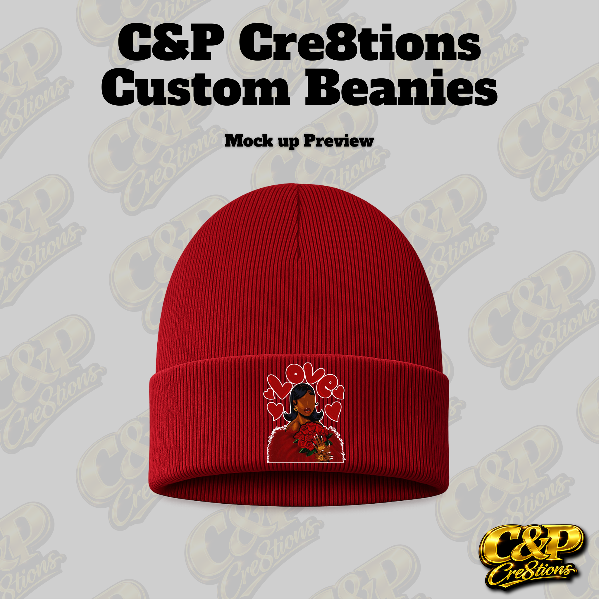 Self Love V-Day Beanie