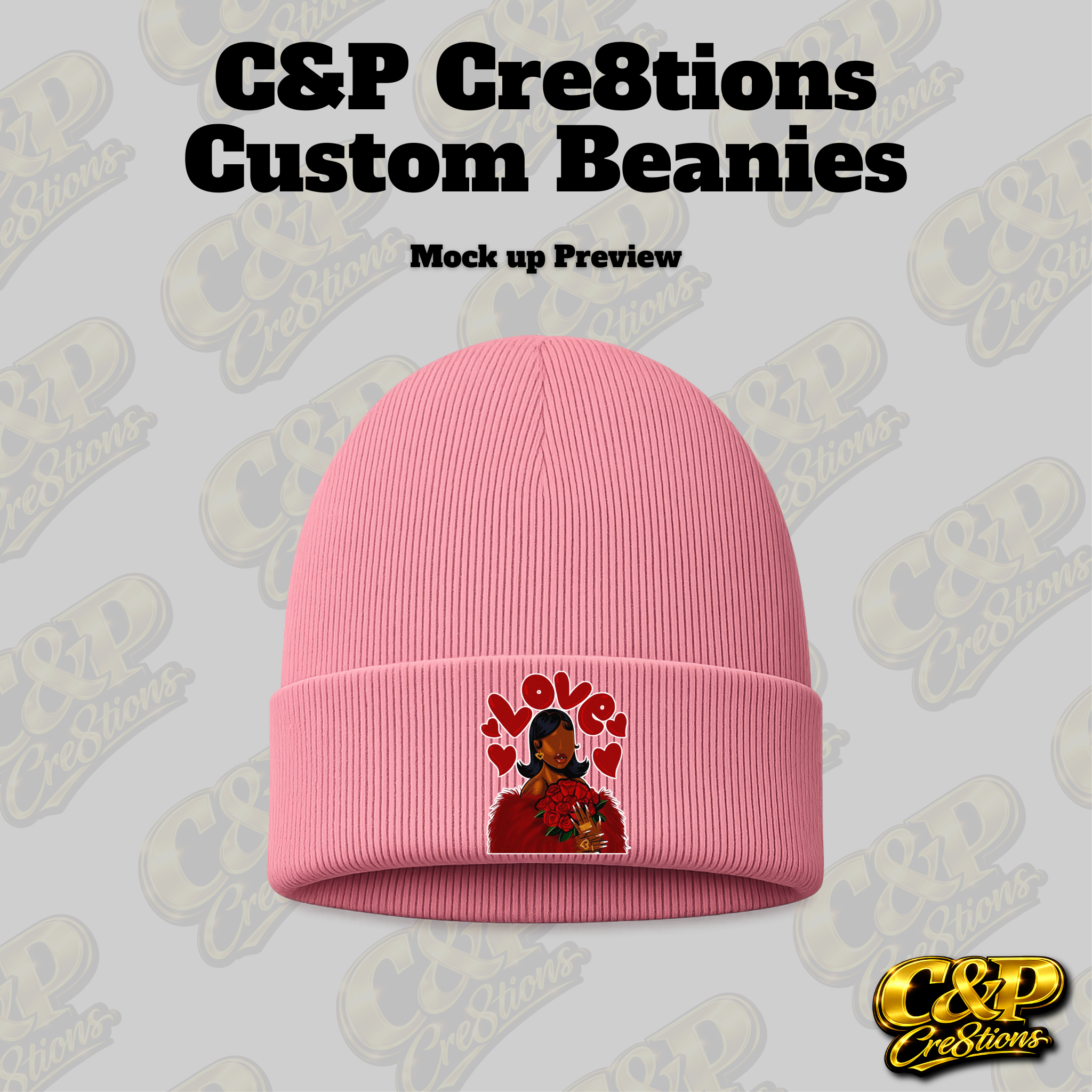 Self Love V-Day Beanie