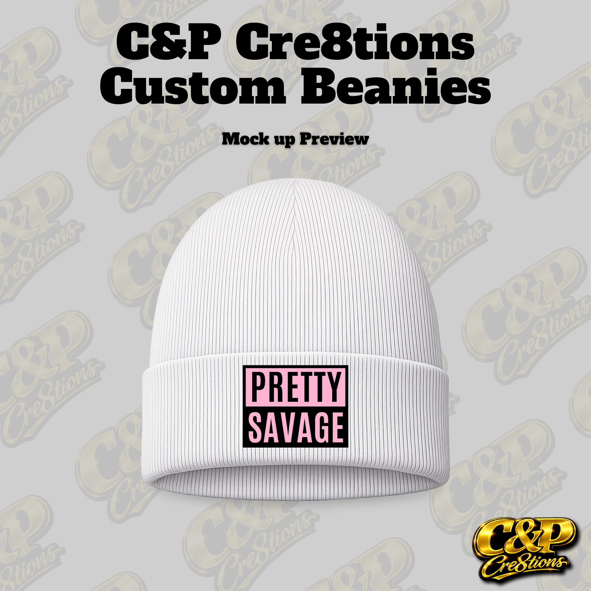 Pretty Savage Beanie
