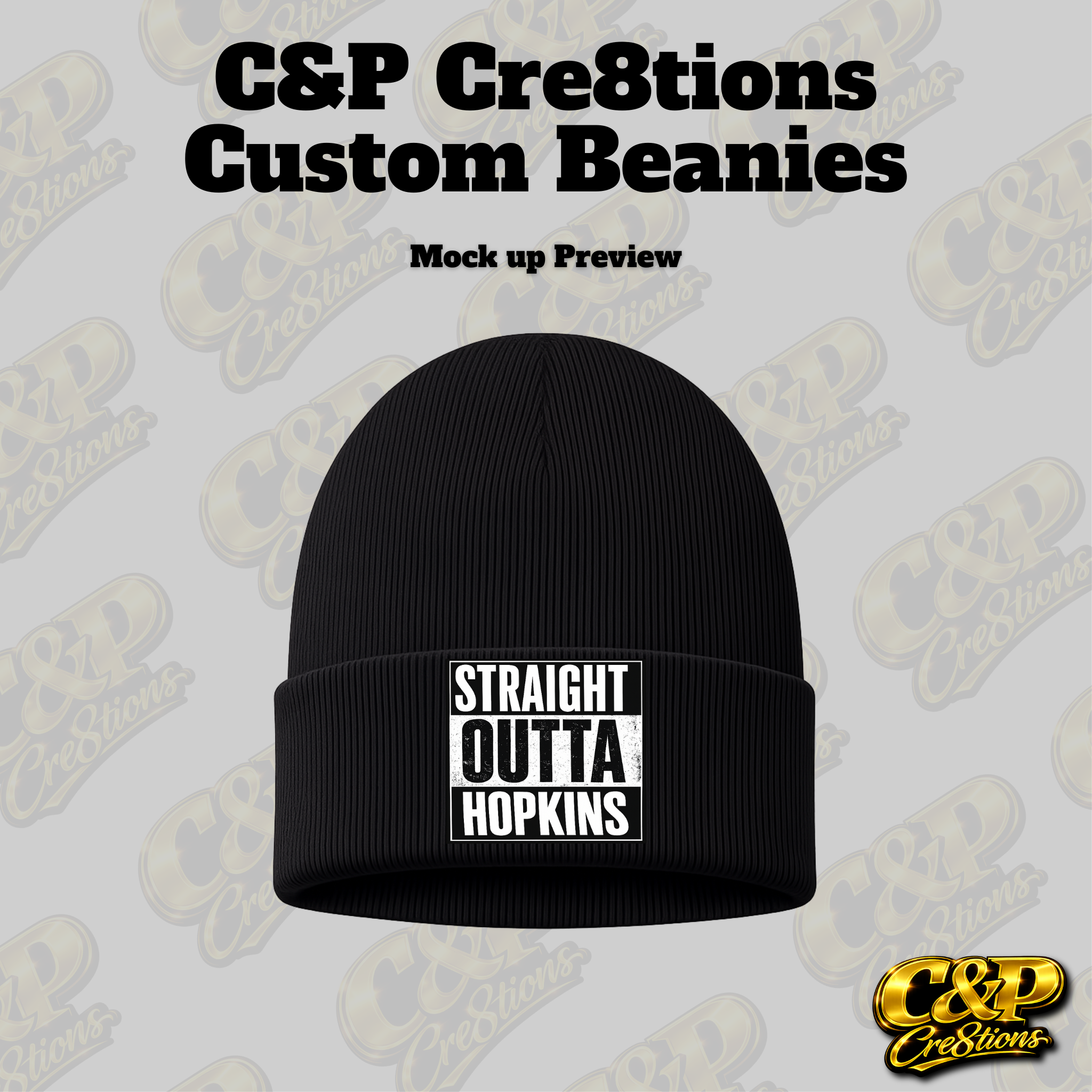 Straight Out Of Hopkins Beanie