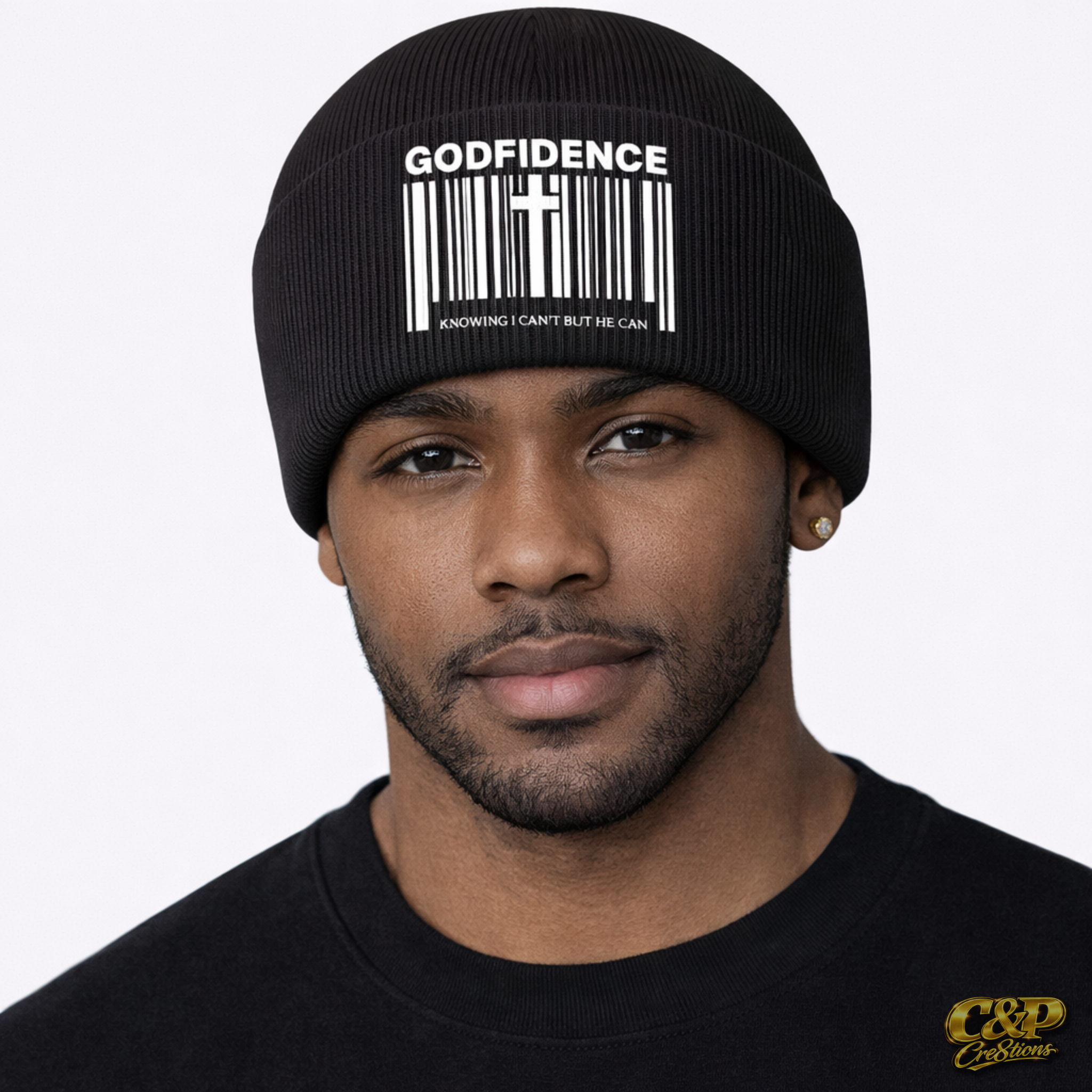 Godfidence Barcode Beanie
