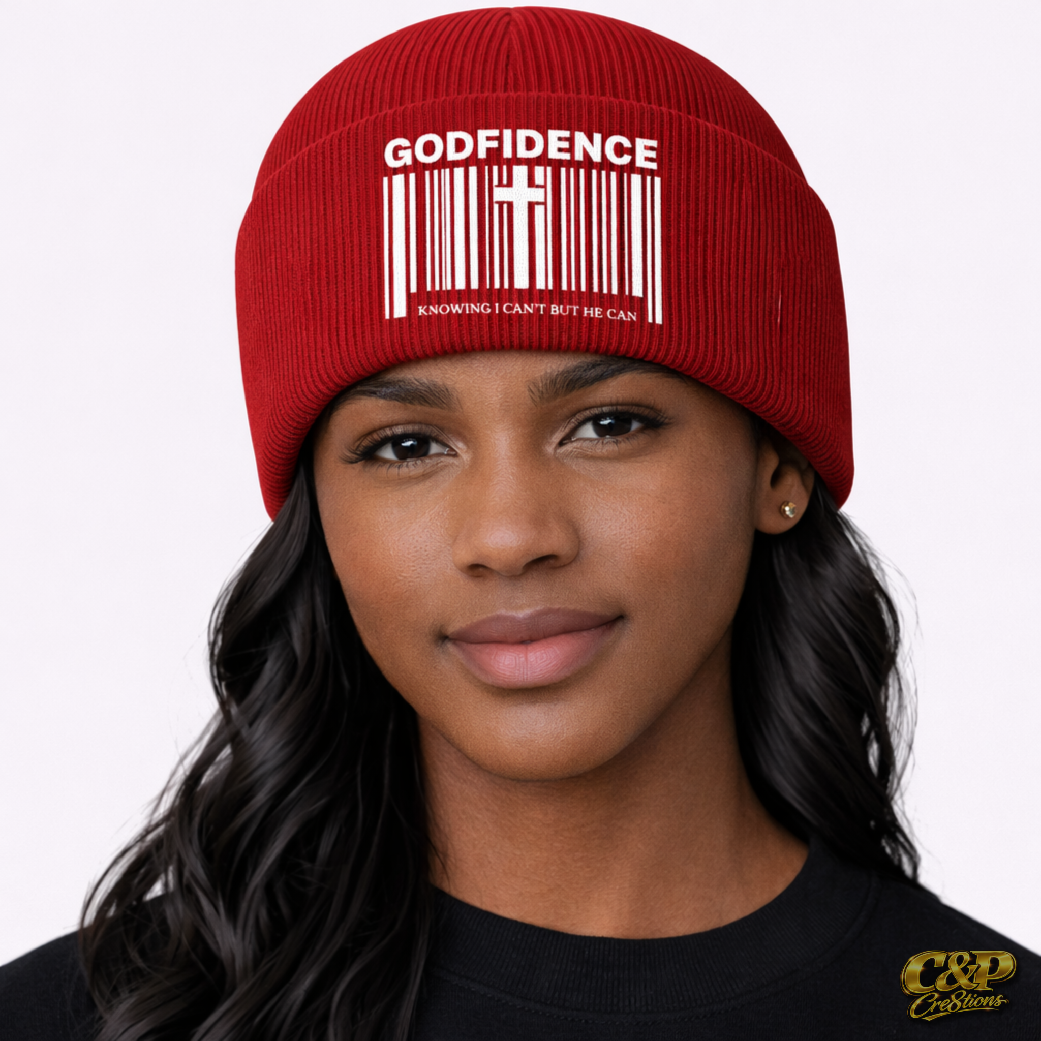 Godfidence Barcode Beanie