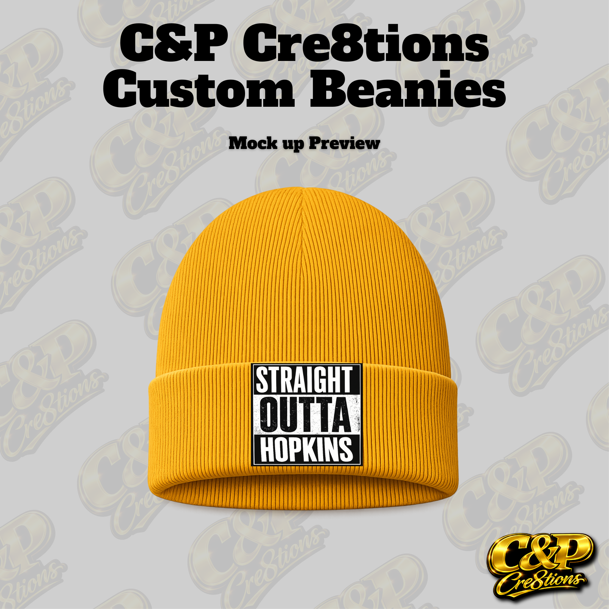 Straight Out Of Hopkins Beanie