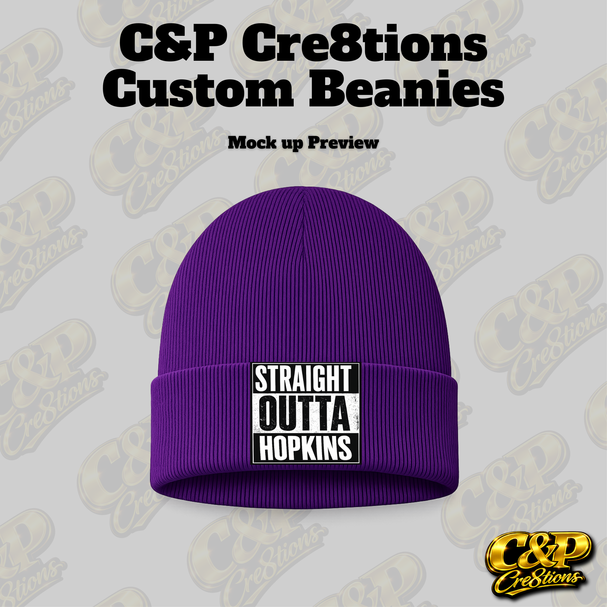 Straight Out Of Hopkins Beanie