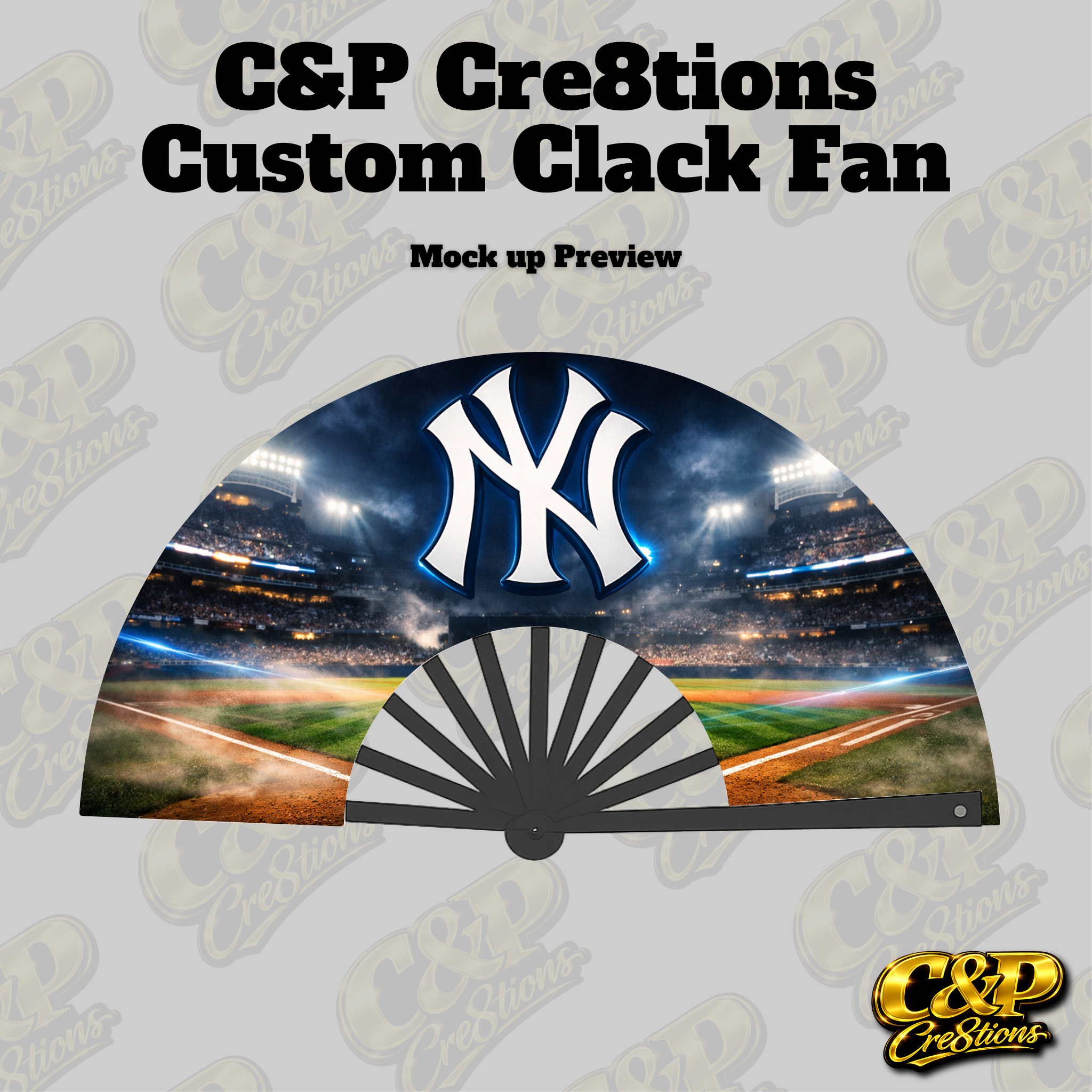NY Yankees Field Clack Fan