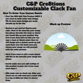 Customizable Clack Fan